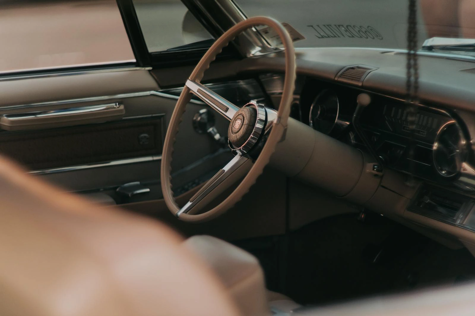 Luxury car interior detailing